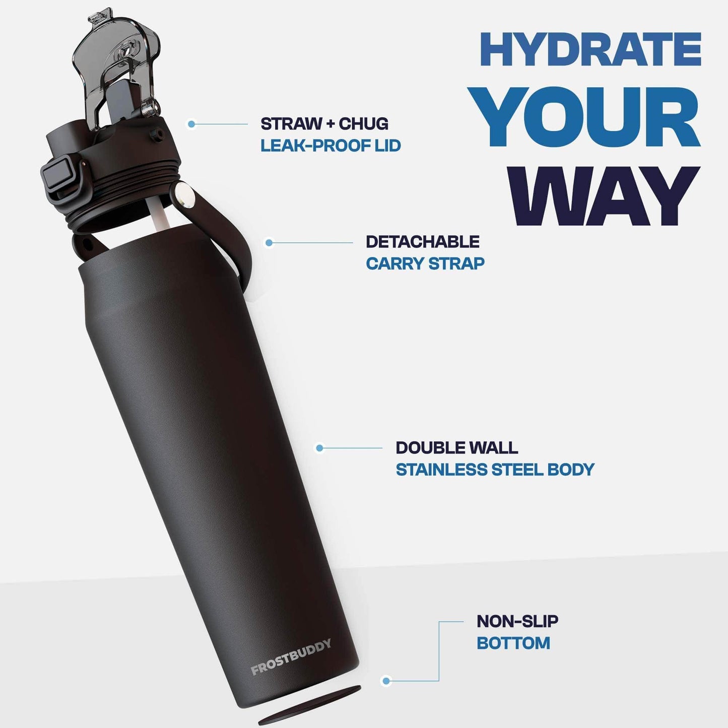 Bottle Buddy 32oz | Georgia Bulldogs | Legacy