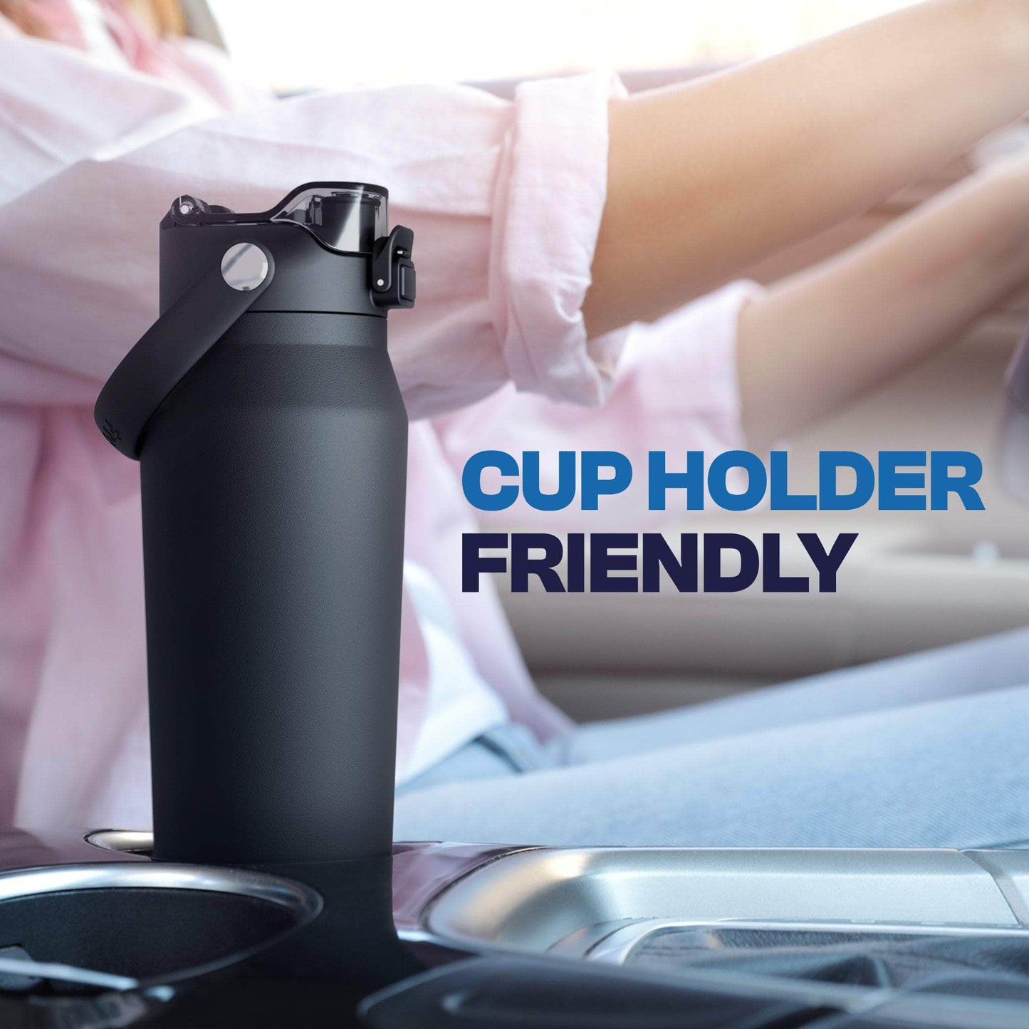 Bottle Buddy 24oz | Pink Checkered